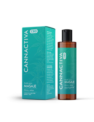 Aceite de Masaje CBD by Cannactiva...