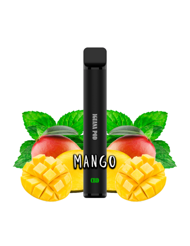 Mango CBD 800 puffs by Iguana Smoke