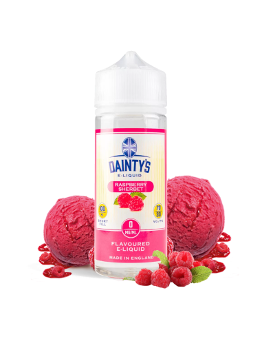 Dainty's premium Raspberry Sherbet 100ml