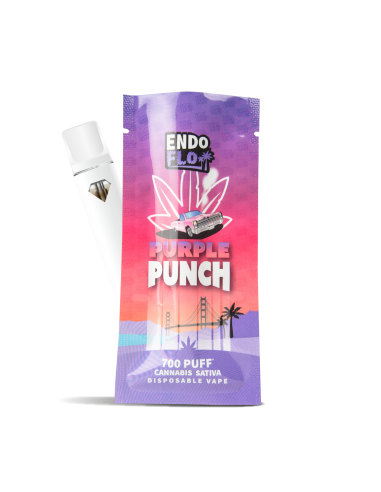 Pod Desechable 500mg CBD - Purple Punch by EndoFlo