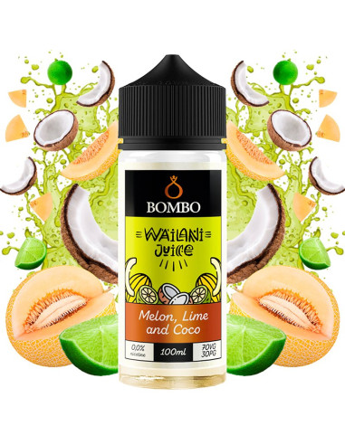 Melon Lime & Coco 100ml - Wailani Juice by Bombo