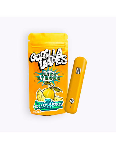 Pod Desechable Lemon Haze 75% CBD by Gorilla Grillz