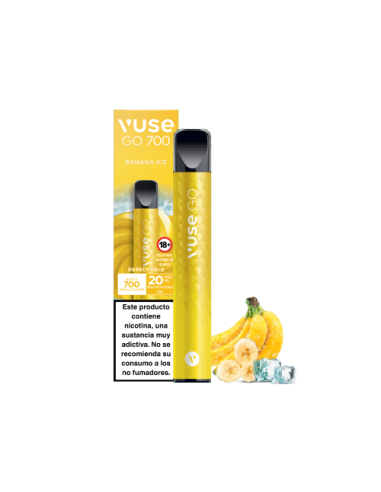 Pod Desechable Banana Ice GO 700 by Vuse