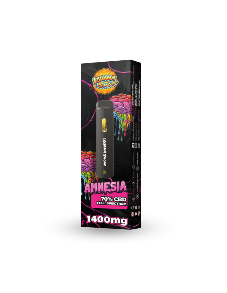 Pod Desechable Full Spectrum Amnesia 1400mg CBD by Iguana Smoke