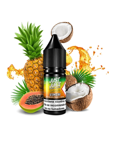 Papaya, Pineapple & Coconut 10ml by Just Juice Salt