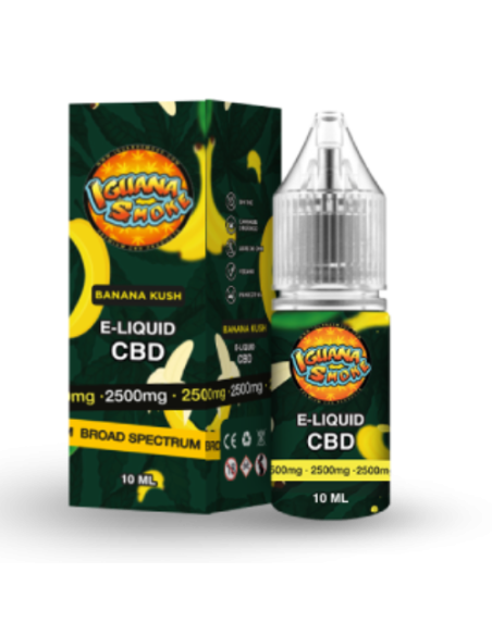 Banana Kush Broad Spectrum by Iguana Smoke 10ml