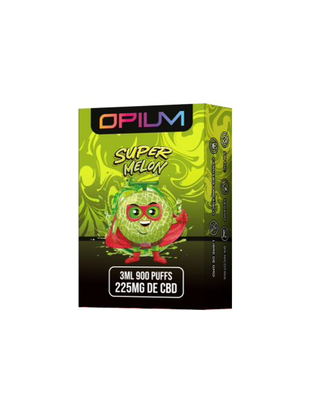 Pod Desechable Super Melon CBD Pocket 3ml by Opium