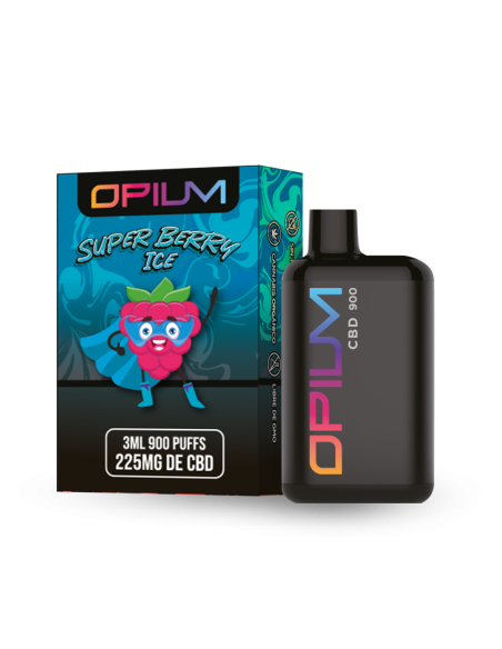 Pod Desechable Super Berry Ice CBD Pocket 3ml by Opium