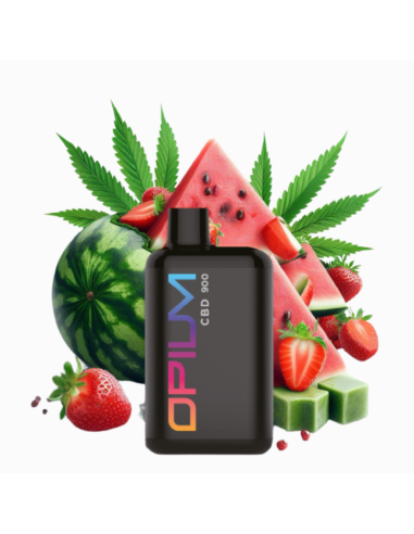 Pod Desechable Strawberry Watermelon CBD Pocket 3ml by Opium