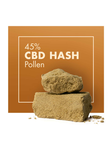 Hash Pollen 3gr – DRY 45% CBD by Cannactiva