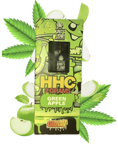 Pod Desechable HHC - King´s Flow Green Apple 2000mg