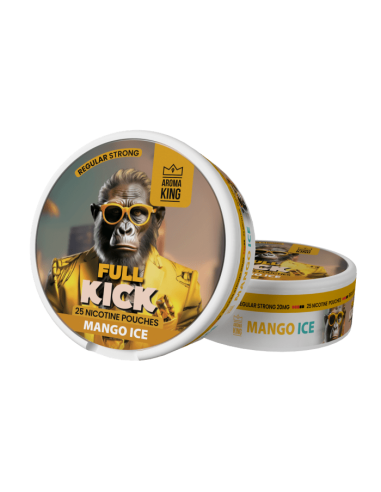 AK Full Kick Nicotines Pouches - Mango Ice 20mg
