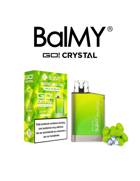 Pod Desechable Magic Melon 20mg by Balmy GO Crystal