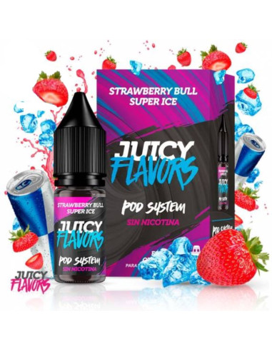 Strawberry Bull 10ml by Juicy Flavors