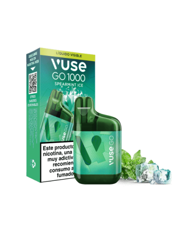 Pod Desechable Spearmint Ice GO 1000 Box by Vuse