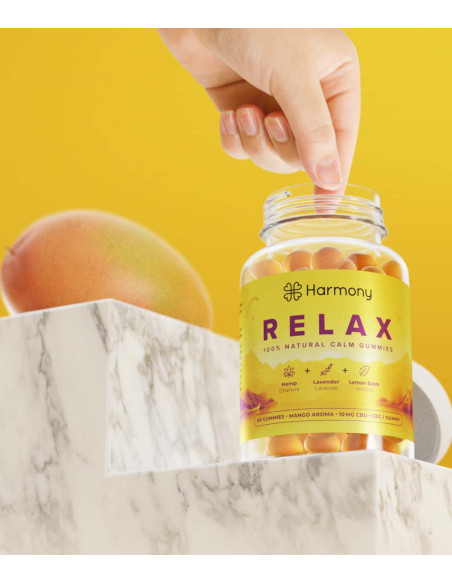 Relax Gummies 600mg CBD by Harmony