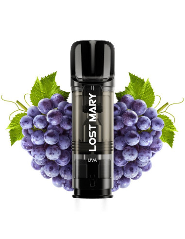 Lost Mary Tappo Air Grape 0mg (Pack 2)