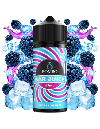 Aroma Ultra Blue Razz Ice 24ml by Bombo Bar Juice