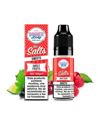 Dinner Lady Sweet Fruits Nic Salt - 10mg