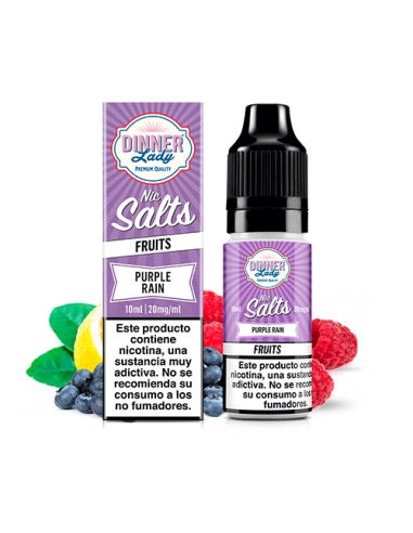 Dinner Lady Purple Rain Nic Salt - 10mg