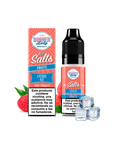Dinner Lady Lychee Ice Nic Salt - 10mg