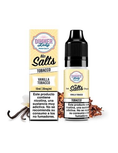Dinner Lady Vanilla Tobacco Nic Salt...