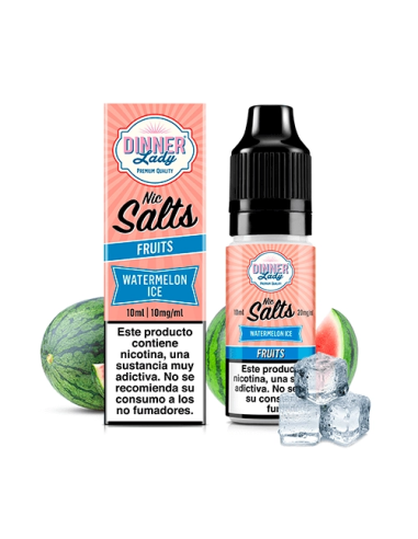 Dinner Lady Watermelon Ice Nic Salt -...