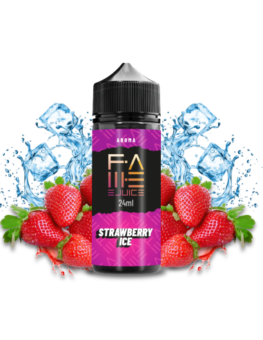 Aroma Strawberry Ice 24ml by Fame Ejuice
