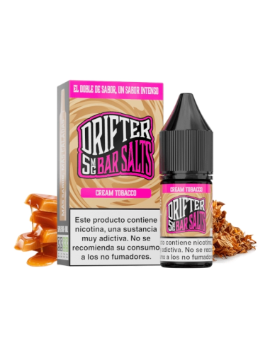 Juice Sauz Drifter Bar Salts Cream Tobacco 5mg