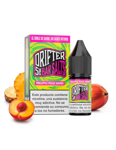 Juice Sauz Drifter Bar Salts Pineapple Peach Mango 5mg