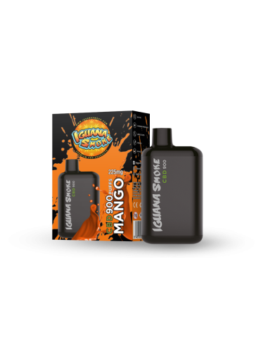Mango Pocket CBD 900 puffs by Iguana Smoke