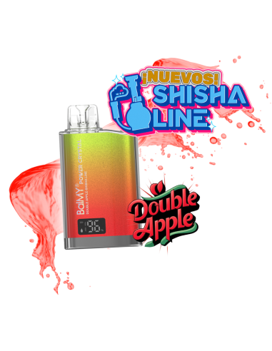 Pod Desechable Double Apple 0mg by Balmy Power Crystal (Shisha Line)