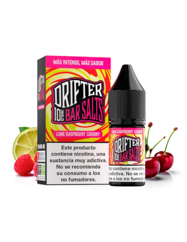 Juice Sauz Drifter Bar Salts Lime Raspberry Cherry 10mg