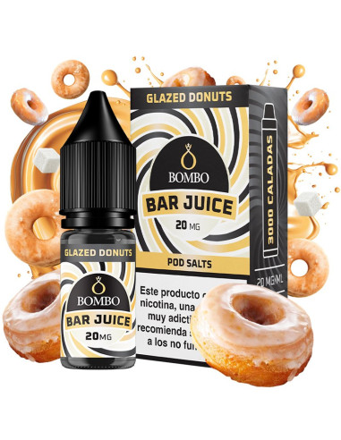 Glazed Donuts 20mg - Bar Juice Nic Salts by Bombo