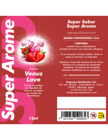 Aroma Venus Love 12ml by Super Arome