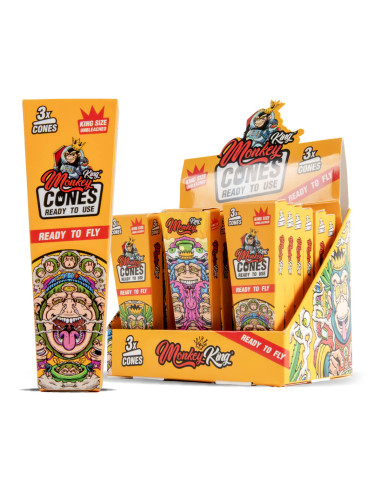Pack Monkey Cones KS Unbleached x3 UD...