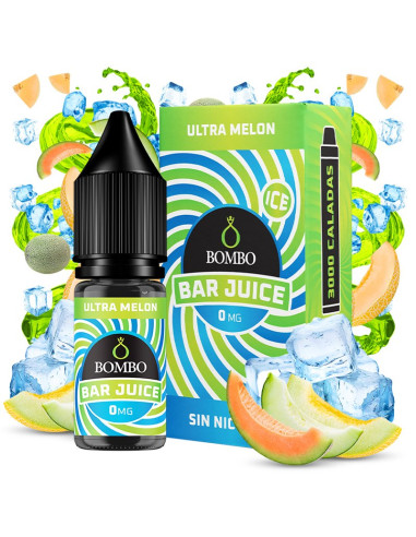 Ultra Melon Ice 0mg - Bar Juice by Bombo