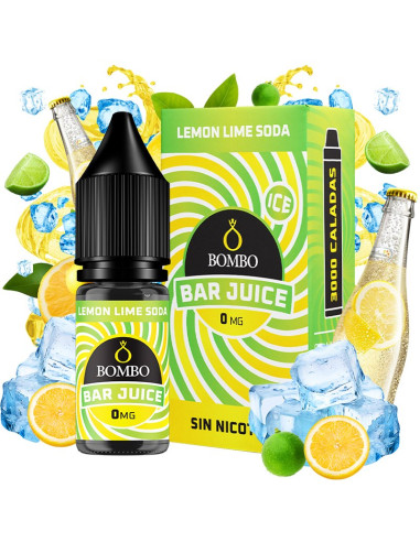 Lemon Lime Soda Ice 0mg - Bar Juice...
