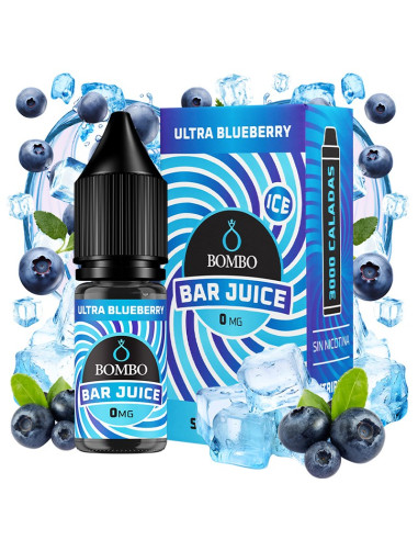 Ultra Blueberry Ice 0mg - Bar Juice...