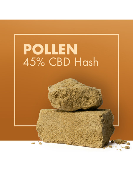 Hash Pollen 10gr – DRY 45% CBD by Cannactiva