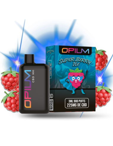 Pod Desechable Super Berry Ice CBD...