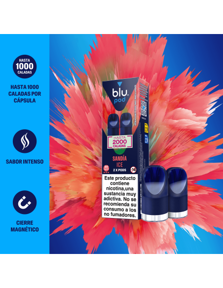 Blu Kit Pods Sandía Ice 20mg by Blu (Pack 2)