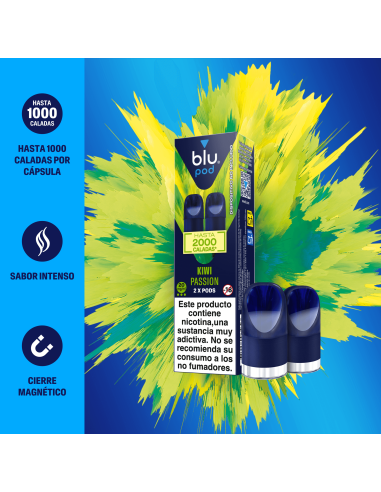 Blu Kit Pods Kiwi Passion 20mg by Blu...