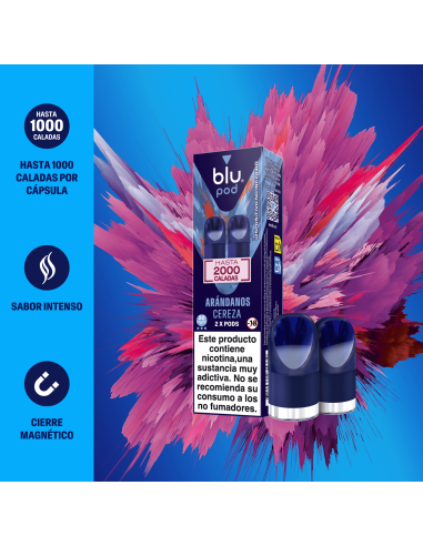 Blu Kit Pods Arándanos Cereza 20mg by...