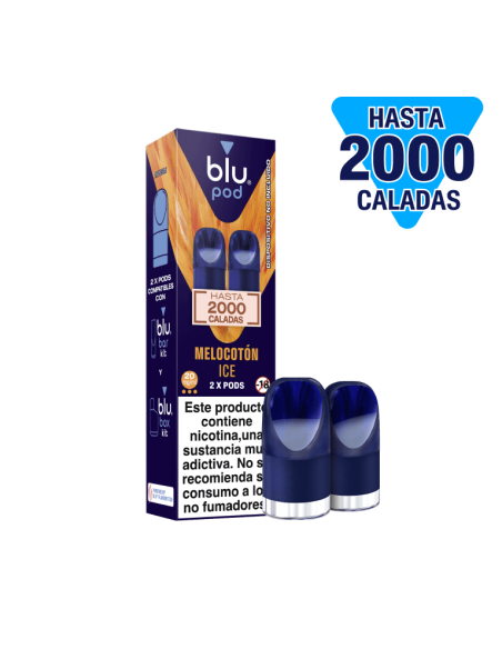Blu Kit Pods Melocotón Ice 20mg by Blu (Pack 2)