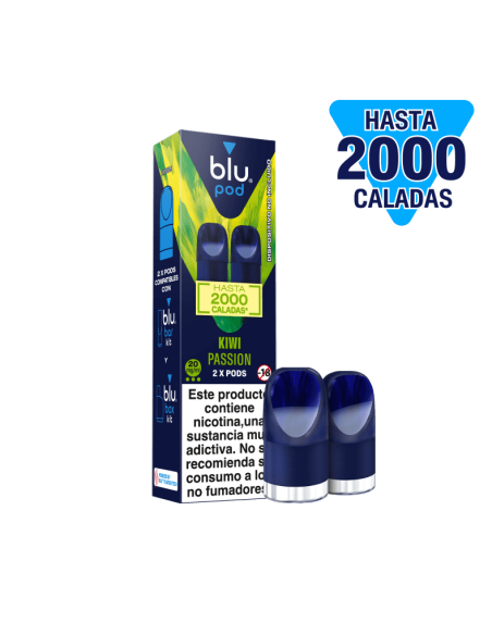 Blu Kit Pods Kiwi Passion 20mg by Blu (Pack 2)