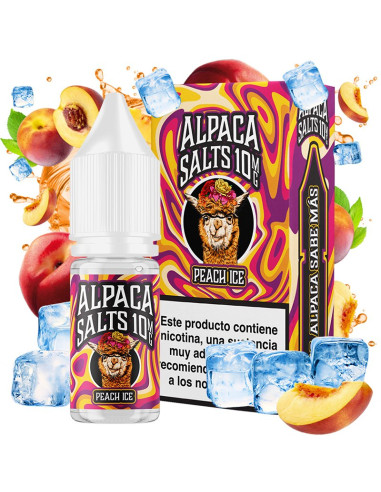 Peach Ice 10mg by Alpaca Salts
