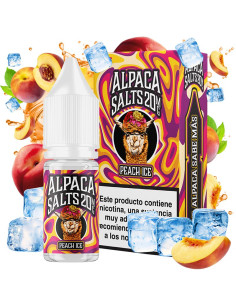 Peach Ice 20mg by Alpaca Salts