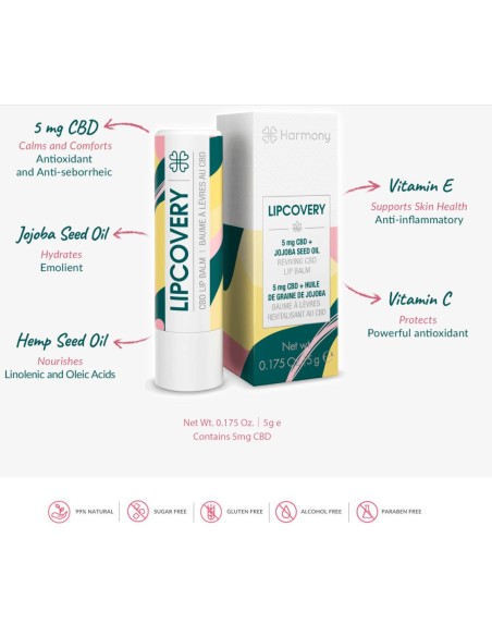 LIPCOVERY - BALSAMO LABIAL HARMONY