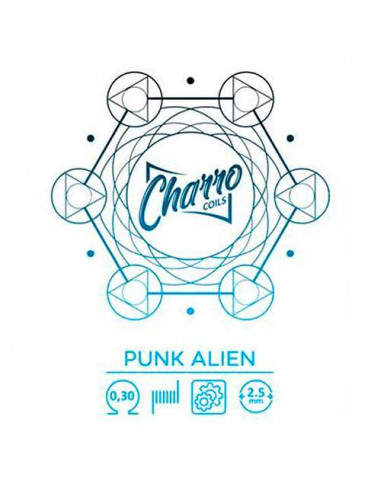 Charro Coils Single Punk Alien 0.30 Ohm (Pack 2)